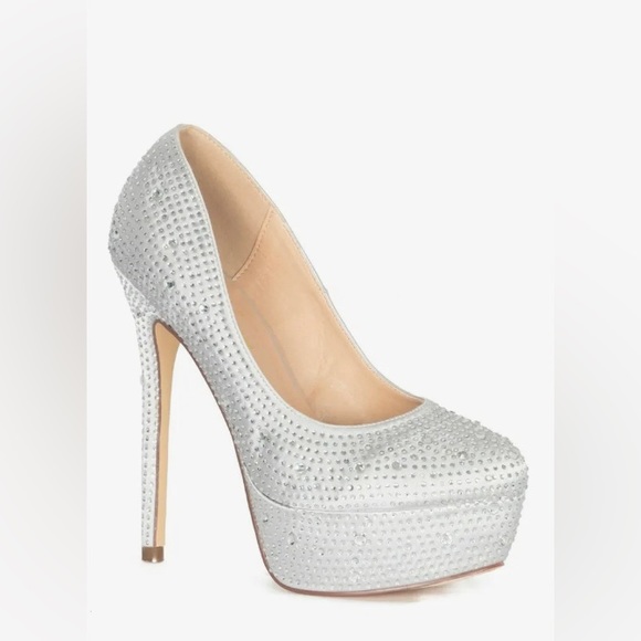 NWB Lauren Lorraine Victoria Wedding Platform High Heel - Picture 4 of 5